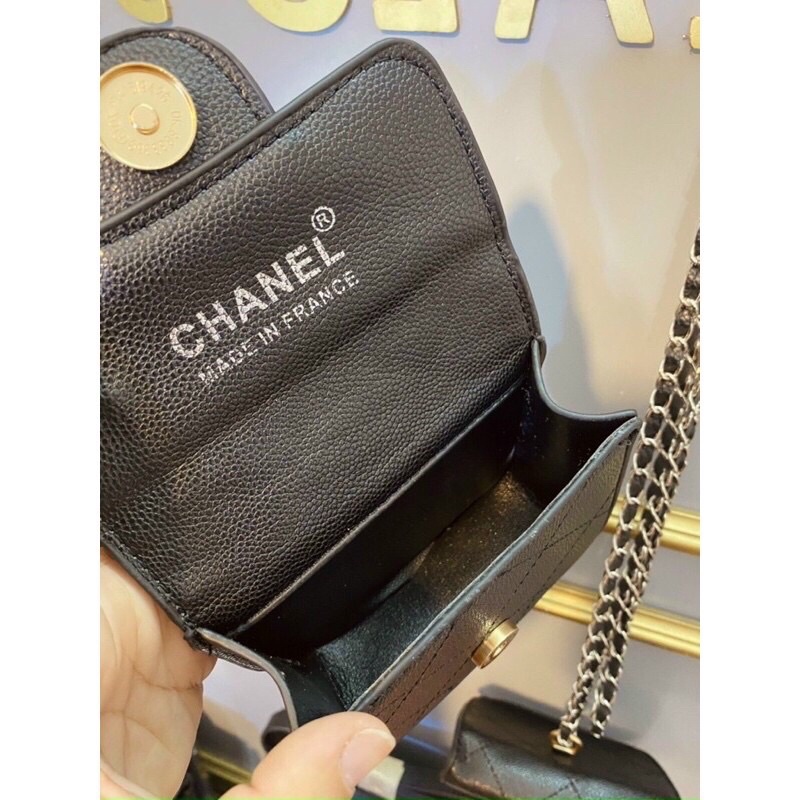 Túi Đeo chéo mini trần trám ảnh thật