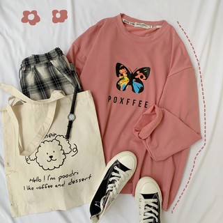🌈FREESHIP 50K🔥 Áo Thun Tay Dài BƯỚM