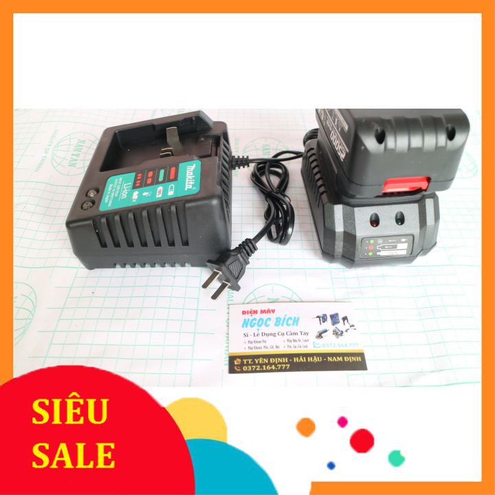 Đế,Cốc sạc 21v cho máy khoan pin, máy siết bulong dùng pin 21v, 24v, 26v, 26v,...