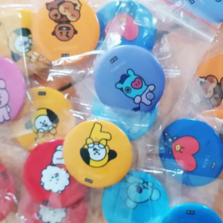 (Có sẵn) Huy hiệu mini BT21 - BTS