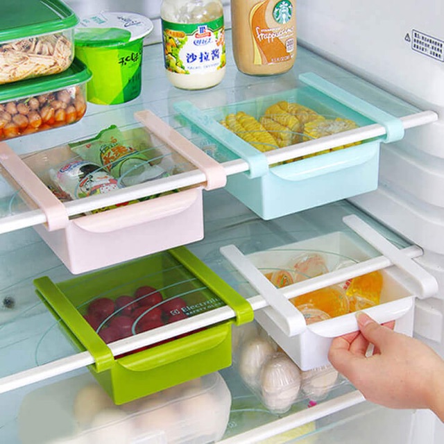 Bộ 2 Khay Để Tủ Lạnh Tiện Ích