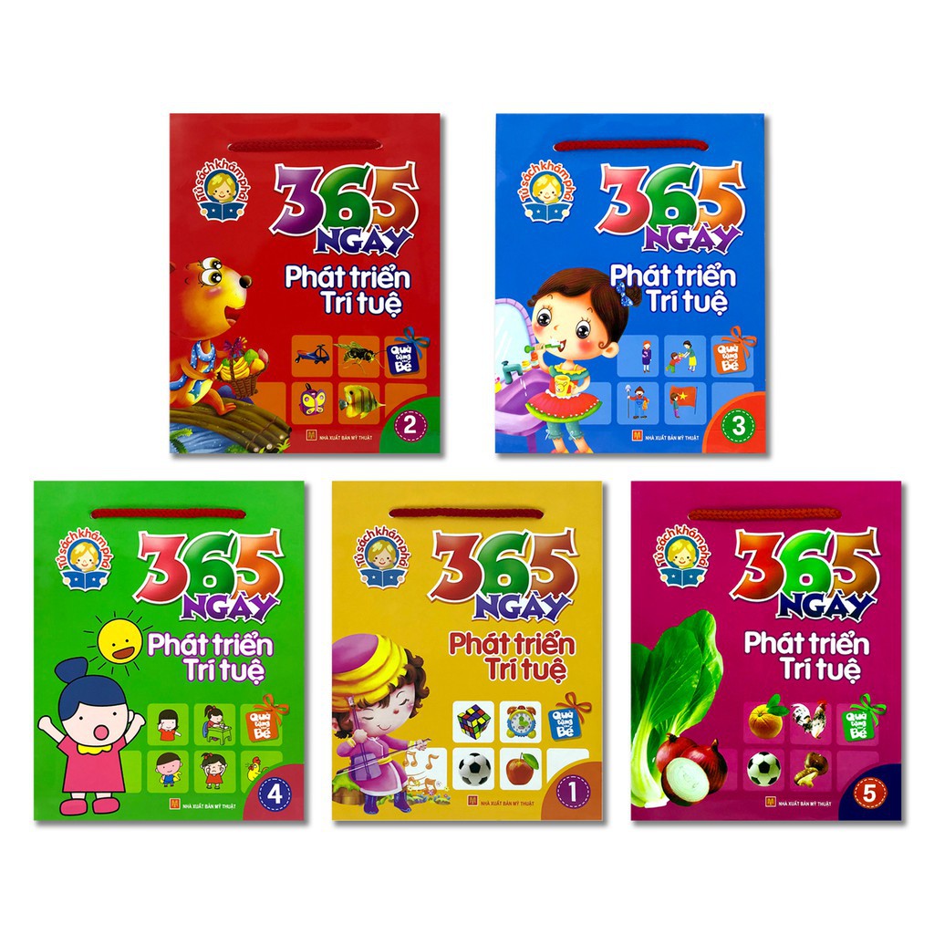 365 Ngày Phát Triển Trí Tuệ 3 (Bộ 8 cuốn)