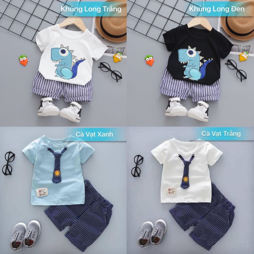 Quần áo trẻ em-thời trang cho bé - set bộ đồ cho trẻ nhỏ trang phục đẹp chất liệu cotton thoáng mát quần áo bé trai, gái