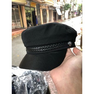 Mũ Đen Beret Thủy Thủ Hàn Quốc Military Cực Cool
