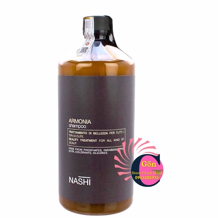 Dầu Gội Nashi Armonia Dành Cho Tóc Dầu, Gàu Và Khô 1000ML - Nashi Chính Hãng