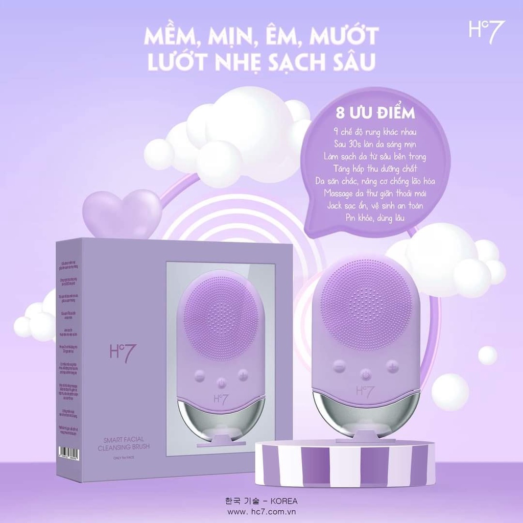 MÁY RỬA MẶT HC7 THẾ HỆ MỚI HUYỀN CÒ