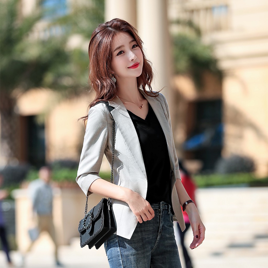 Áo Khoác Công Sở Phong Cách Hàn Quốc Dành Cho Nữ | BigBuy360 - bigbuy360.vn