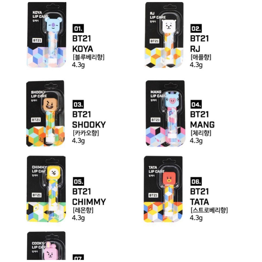 Son dưỡng BT21 | BigBuy360 - bigbuy360.vn