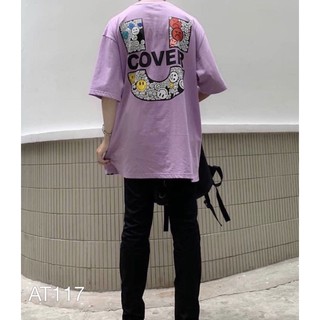 👉🏿Áo Thun Form Rộng Tím Cover