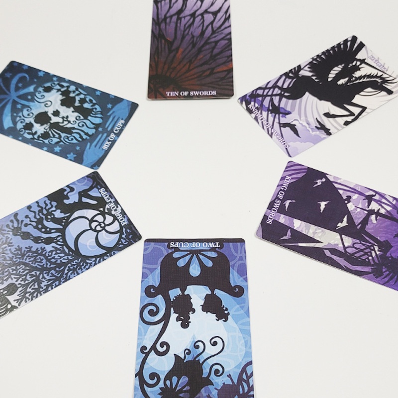 Bộ Bài Silhouettes Tarot Nifoki  E3