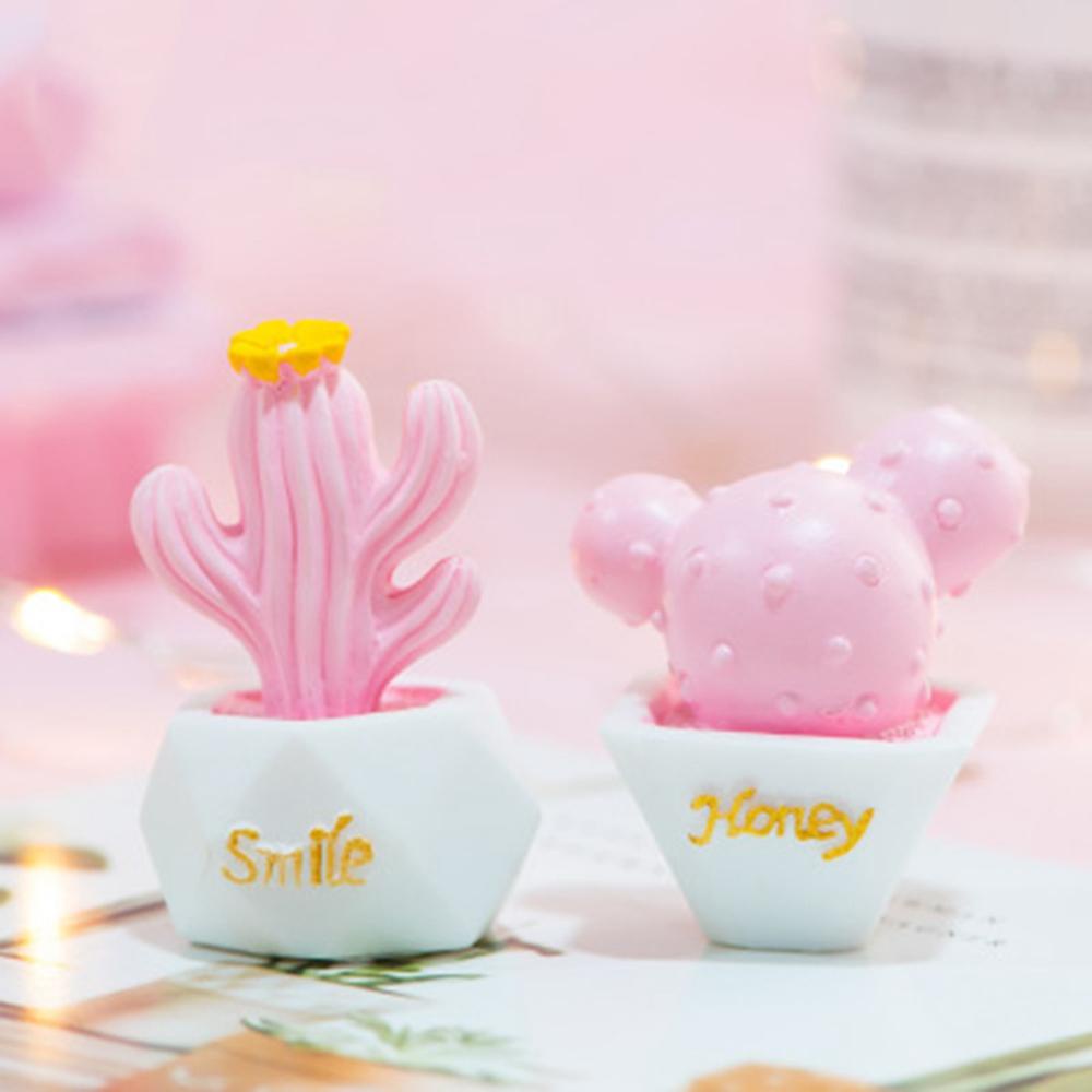 Set 1 / 5 Mô Hình Cây Xương Rồng Mini Trang Trí Tiểu Cảnh