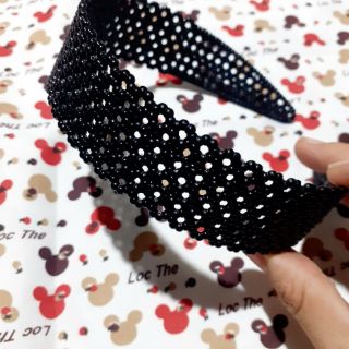 Bờm tóc lưới bản to 3 cm.