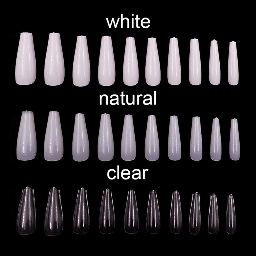 Hộp 100 Móng Tay Giả Thời Trang Cho Nữ