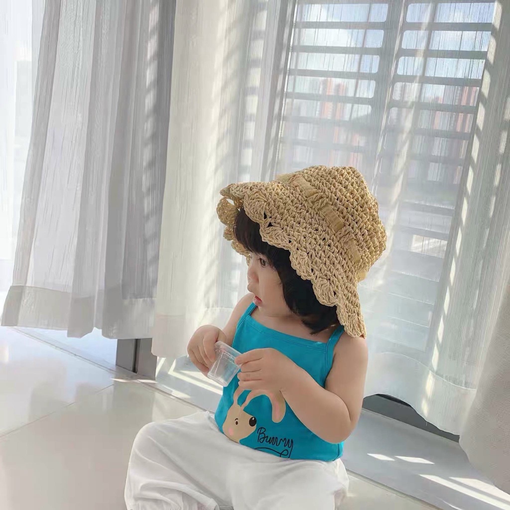 Lyvyshop - (Cotton đẹp) Áo dây bé gái siêu dễ thương cho bé 08kg-26kg (giá 01 áo)