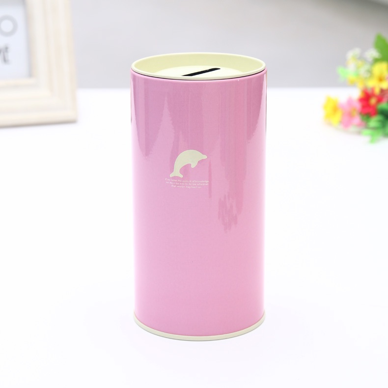 Hộp Thiếc Đựng Tiền Xu Hình Động Vật Hoạt Hình Sáng Tạo