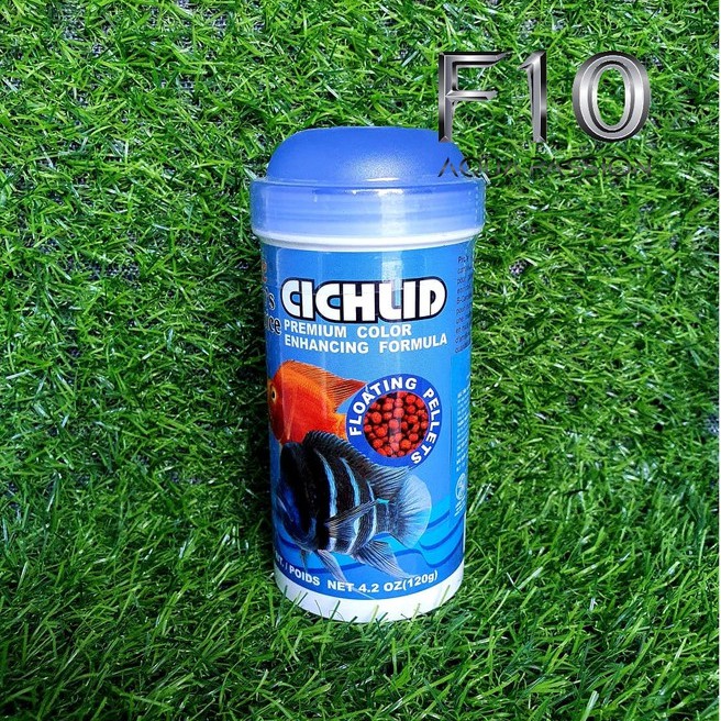 Thức ăn cho cá ĐẦU BÒ, ALI, KÉT, LA HÁN Cichil 120gr - Cám cá cảnh giá bình dân