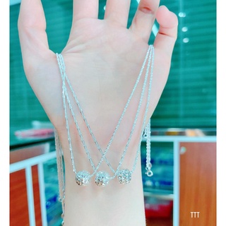 Dây chuyền bi bạc ta