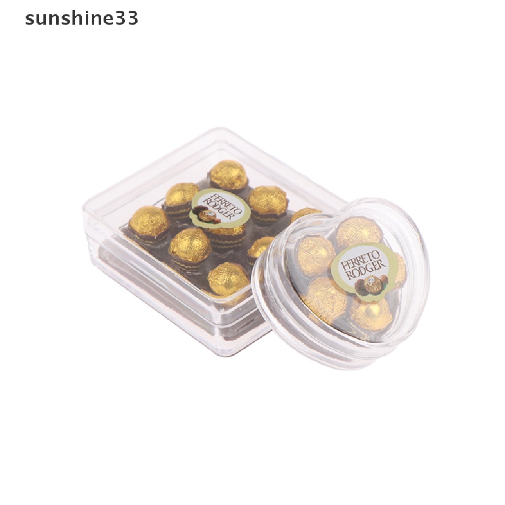 Mô hình hộp Sô cô la đồ chơi nhà búp bê cho bé