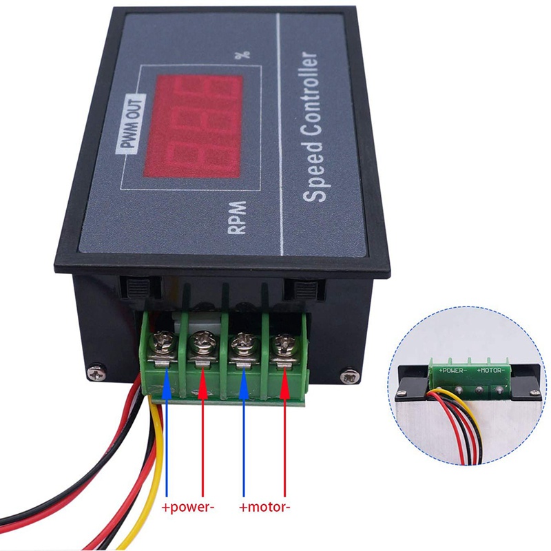 Bộ Điều Chỉnh Tốc Độ Động Cơ PWM DC 30A PWM