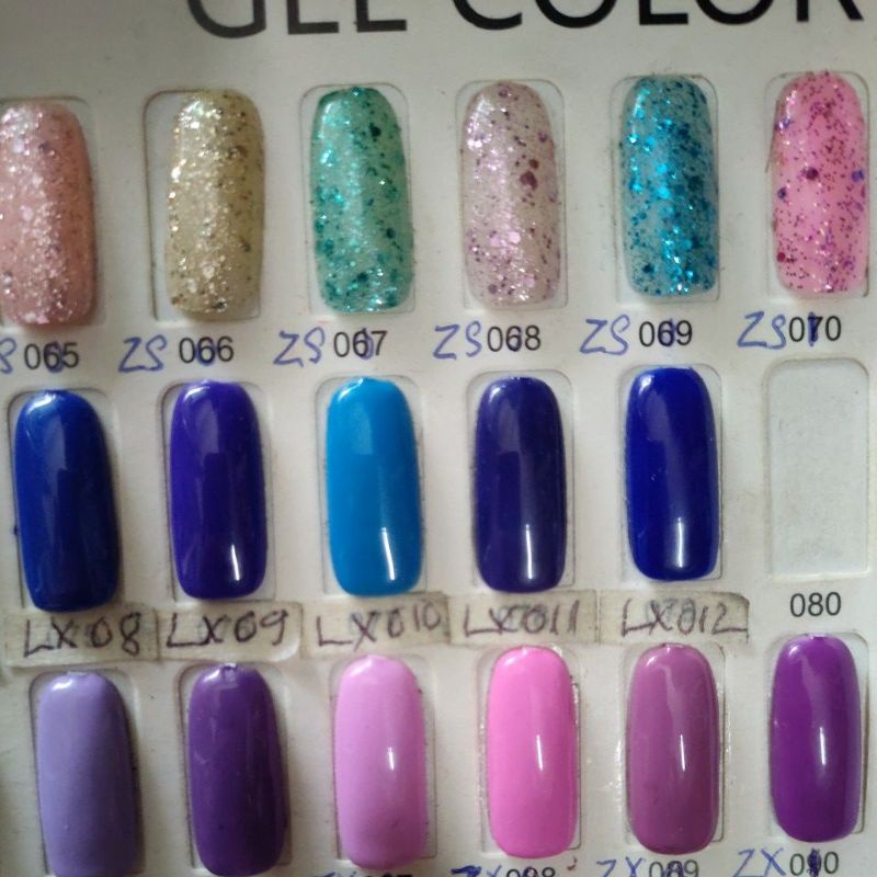 Sơn Gel AS mã số LX