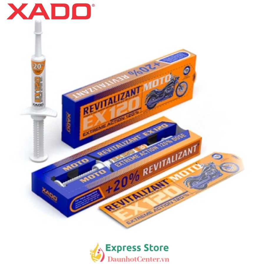 Phục hồi động cơ XADO REVITALIZANT EX120 - Chất điều tiết Xado | Dầu Nhớt Center - Express  Store