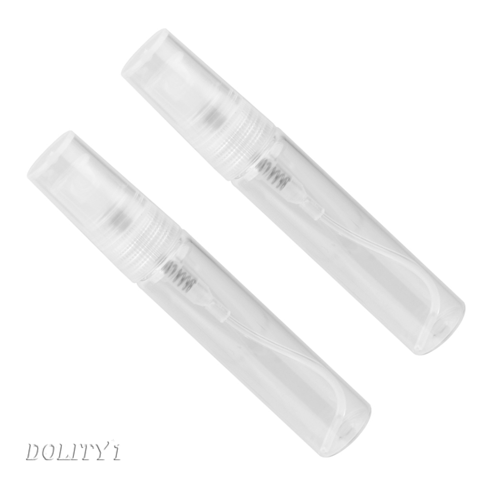 Set 2 Chai Rỗng Dạng Xịt 5ml Trong Suốt Đựng Nước Hoa