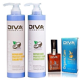 Tinh dầu Argan Diva 50ml PHỤC HỒI TÓC HƯ TỔN BÓNG MƯỢt