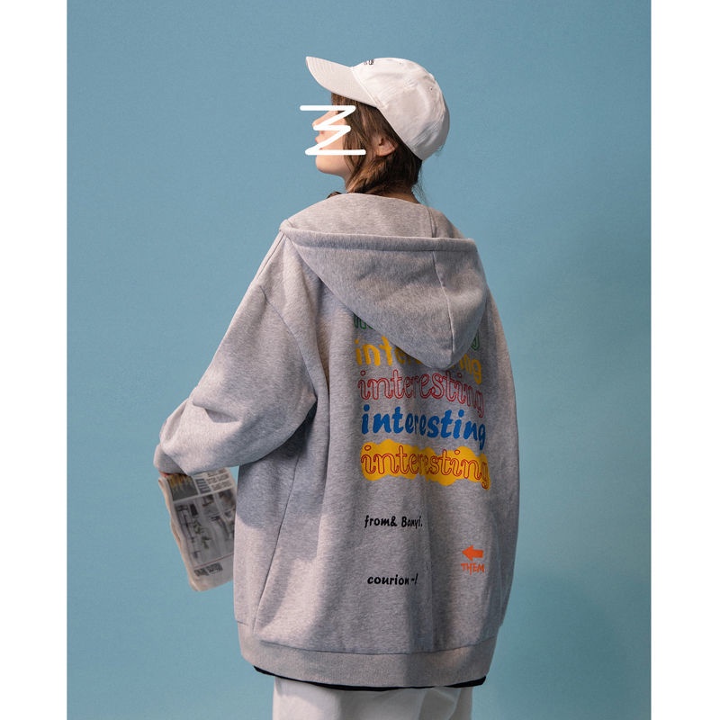 【Keroro】Áo  Khoác kéo khoá form rộng kiểu hàn quốc Kiểu Ulzzang ( kèm ảnh thật) | BigBuy360 - bigbuy360.vn