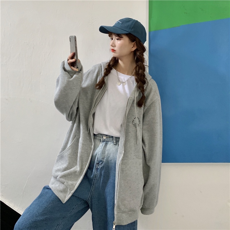 [Color Ulzzang] Áo khoác cotton nhiều màu chất đẹp, áo mặc đôi Hàn Quốc trùm đầu siêu yêu 🌺 Em Gấu Shop 🌺