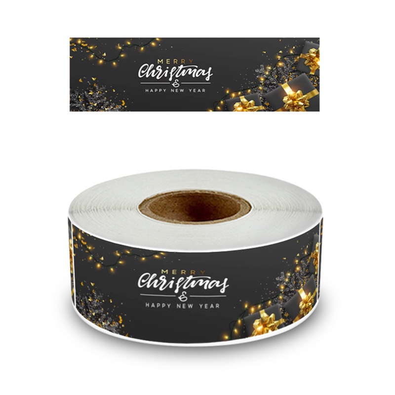 120 Nhãn Dán Trang Trí Quà Giáng Sinh Tự Làm