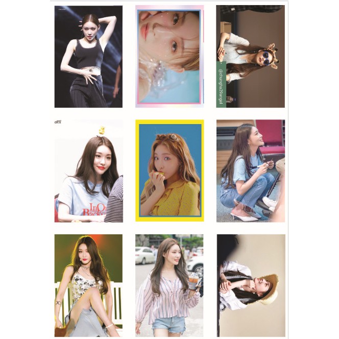 Lomo card 54 ảnh CHUNGHA