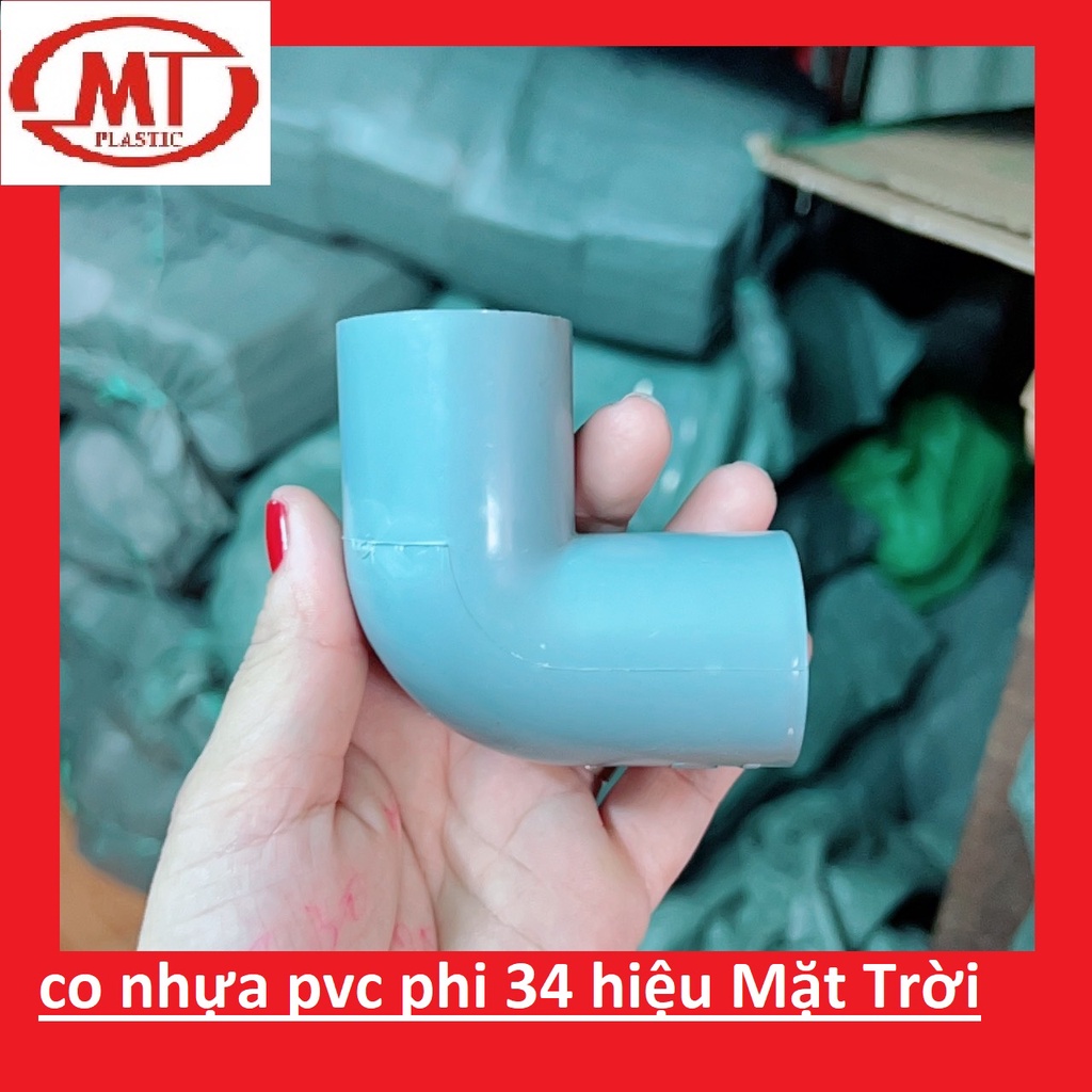 Co nối ống nhựa PVC các size 21 Hiệu Mặt Trời