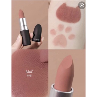 Son mac powder kiss lipstick màu 921 - teddy 2.0