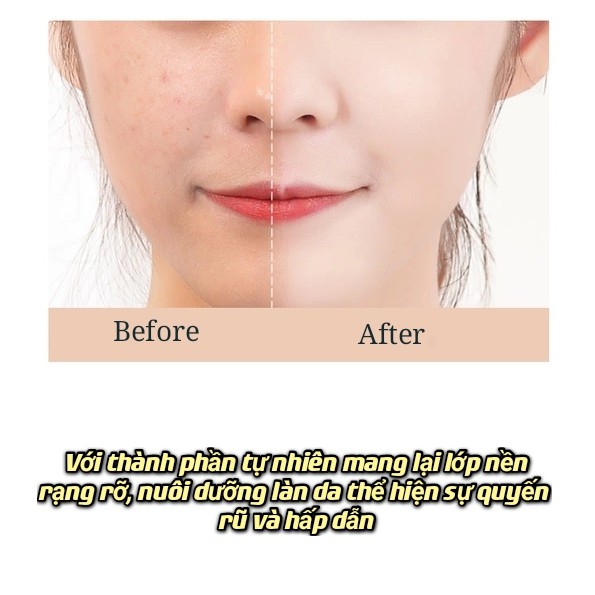 Kem nền dưỡng ẩm HEYXI che phủ khuyết điểm làm đều màu da Beauty Cream Skin Foundation 30ml HEYX14 | BigBuy360 - bigbuy360.vn
