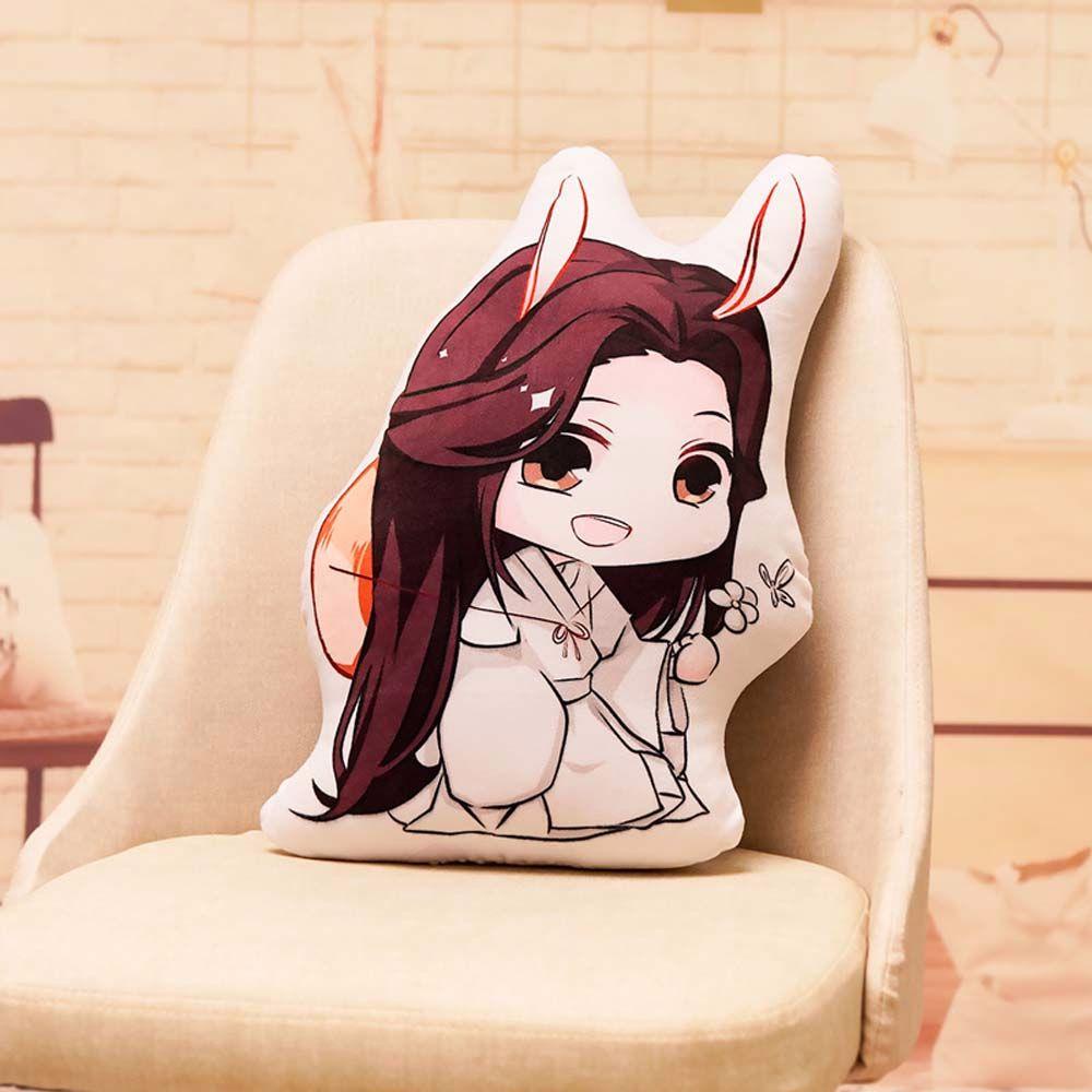 ANEMONE Tian Guan Ci Fu Q Gối Ôm Nhồi Bông Mềm Mại Họa Tiết Hoạt Hình Anime