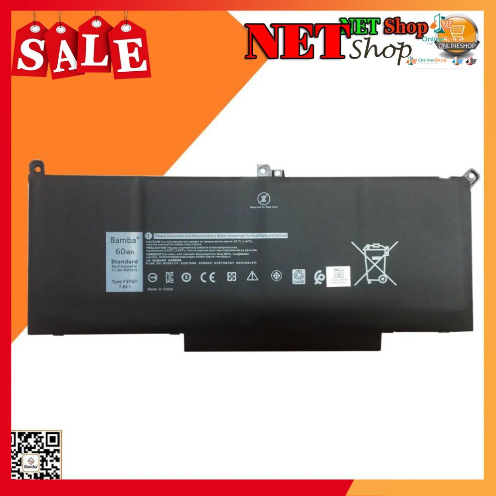 💖💖 Pin DELL Latitude 7280,7480 (F3YGT) 60WH