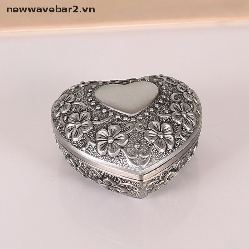 Hộp Đựng Trang Sức Bằng Kim Loại Kích Thước 6 * 6 * 3cm