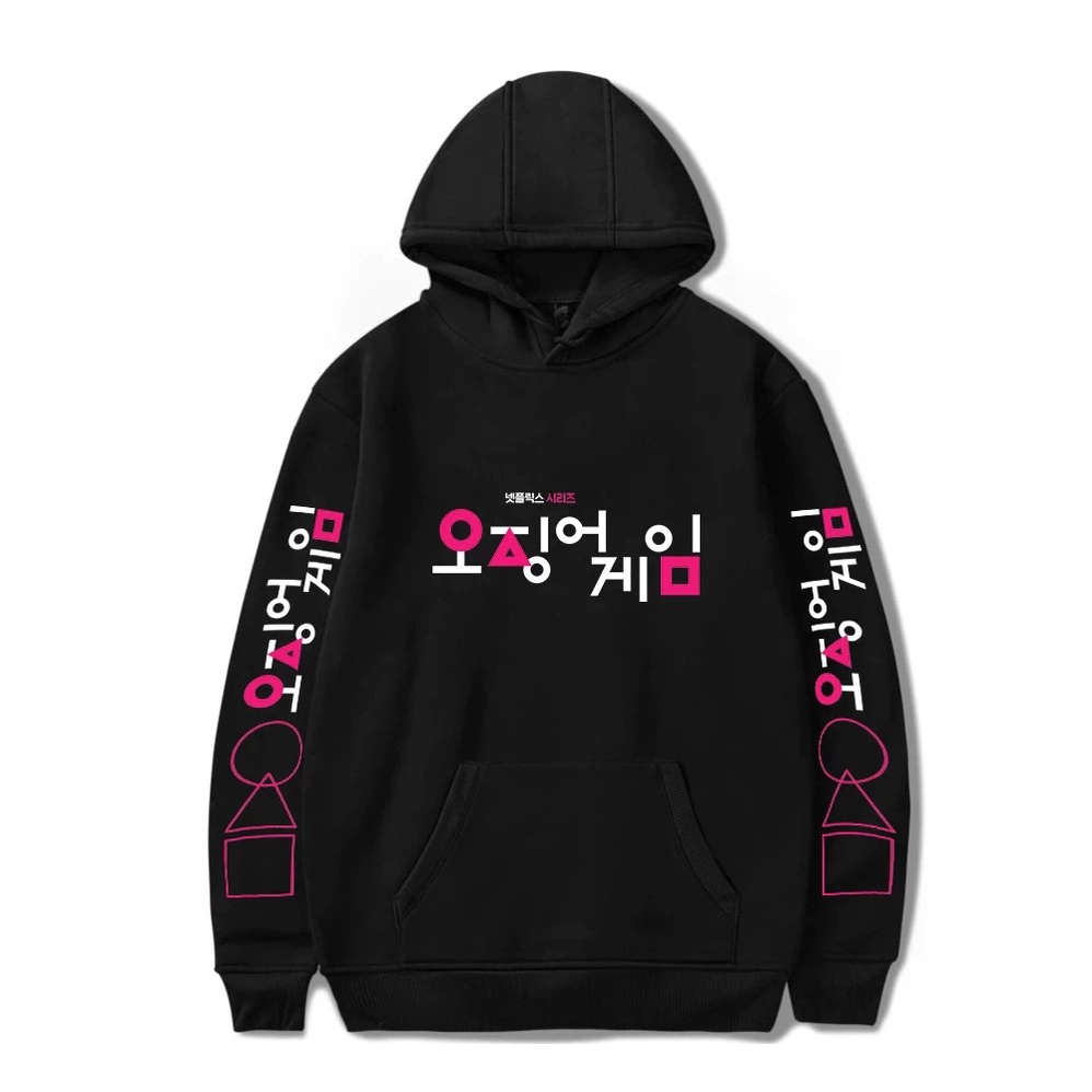 Áo Hoodie dài tay UNISEX SQUID GAME Hottrend đủ size | NA STORE