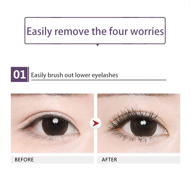 [Hàng mới về] Mascara Đầu Cọ Nhỏ Chuốt Mi Dày Và Cong Trang Điểm Chuyên Nghiệp Cho Bạn Gái | BigBuy360 - bigbuy360.vn