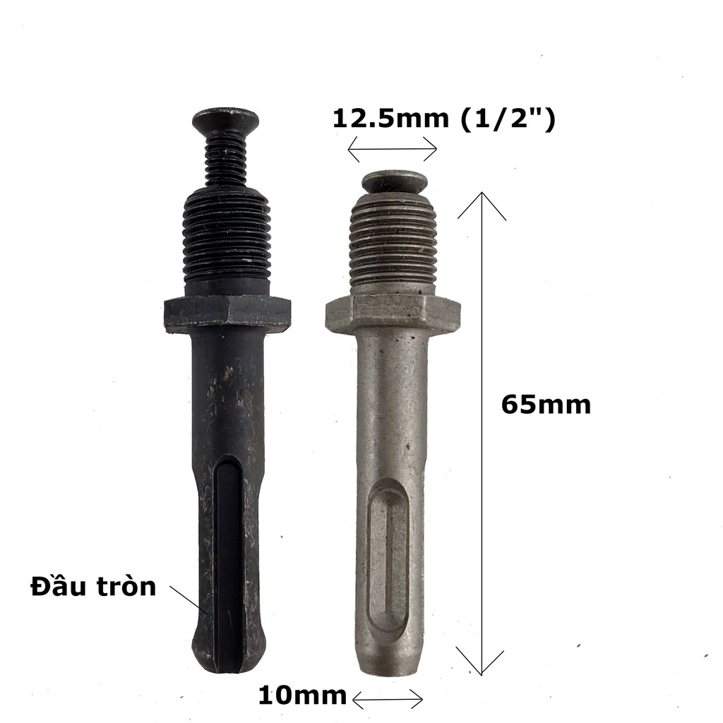 Đầu kẹp măng ranh, đầu chuyển đổi khoan bắt vít 13mm dùng cho máy khoan bê tông gài