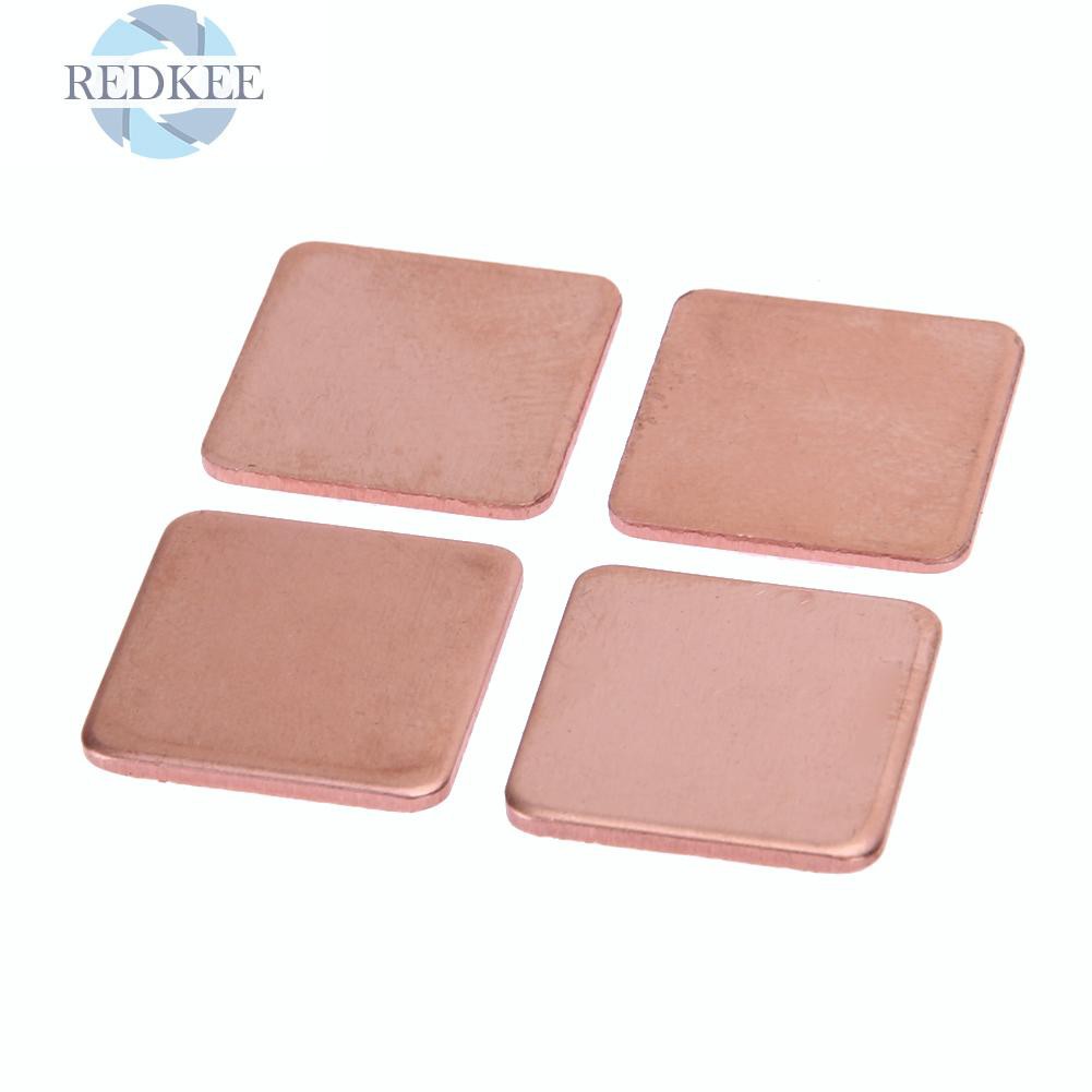 10 Miếng Đồng 20mm X 20mm 0.3mm Sang 1.5mm Cho Laptop