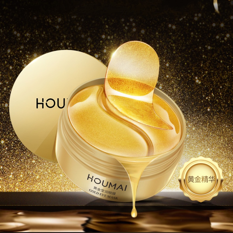Mặt Nạ Mắt Houmal Vàng Dưỡng Ẩm Làm Mờ Nếp Nhăn Làm Săn Chắc Da Hiệu Quả