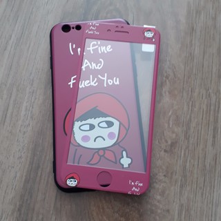 IPHONE 6/6S COMBO ỐP LƯNG+ CƯỜNG LỰC IN HÌNH