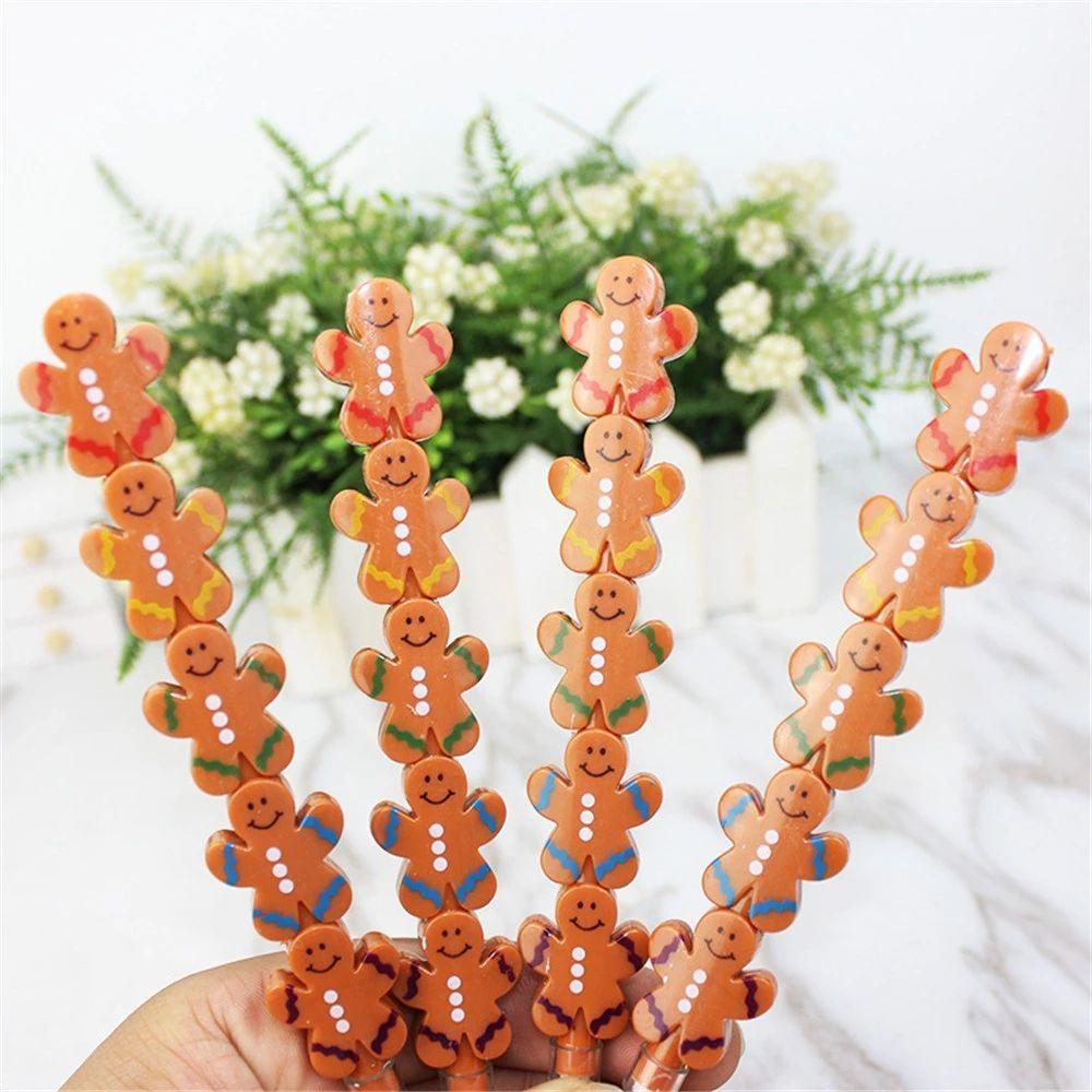Set 2 Bút Chì Hình Người Tuyết Dễ Thương Cho Bé