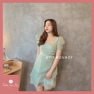 ĐẦM VẠT CHÉO NHÚN EO ♥️ [Ảnh thật 100%]