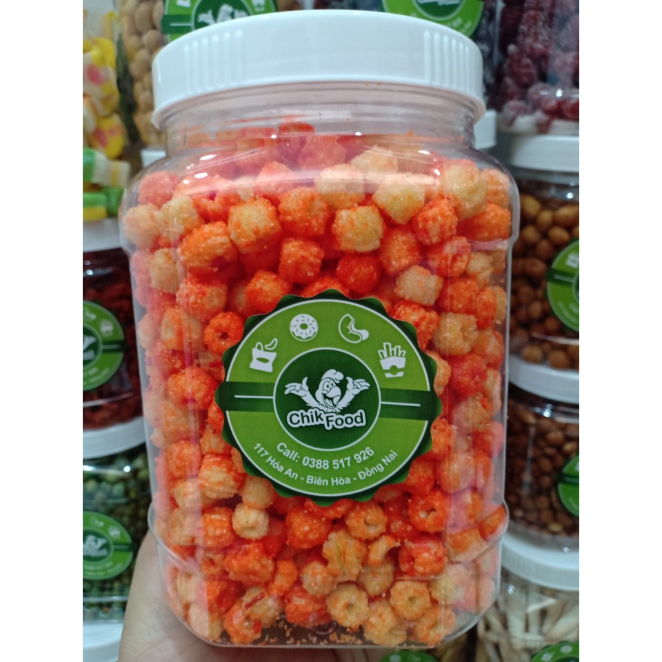 Nui bơ cay hũ 500gr- chik food