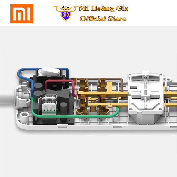 Hoả tốc | Ổ cắm điện XIAOMI ZMI CX05 SACH NHANH 18W | Ổ cắm 3usb 3 ổ cắm XIAOMI | MIHOANGGIA