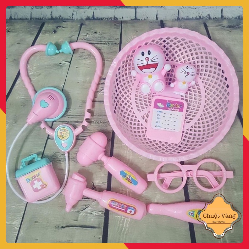 GIỎ ĐỒ CHƠI BÁC SĨ CHO BÉ