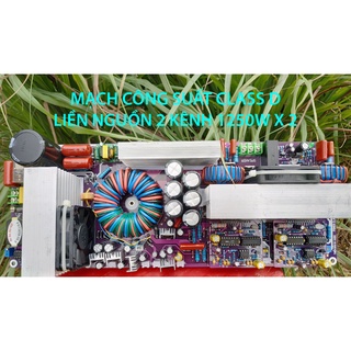 Mạch công suất class d 2 kênh liền nguồn 220v