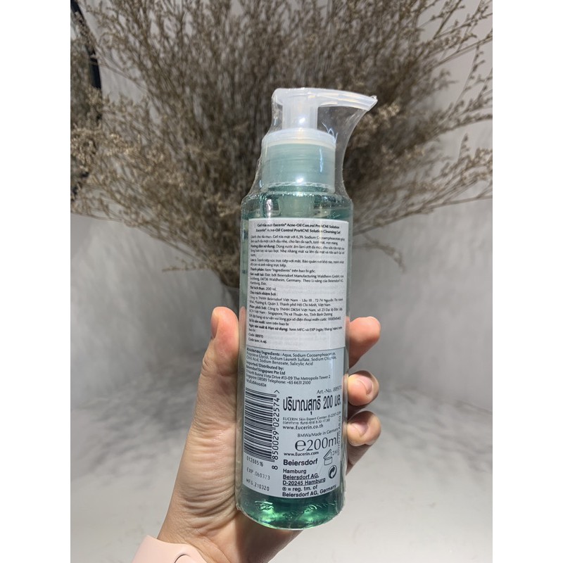 Gel Rửa Mặt Mụn Eucerin Pro Acne 200ml | BigBuy360 - bigbuy360.vn